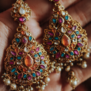 Multicolor Earrings JK-671