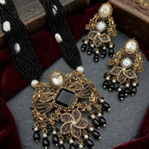 Kundan Long Bridal Mala (without Earrings)