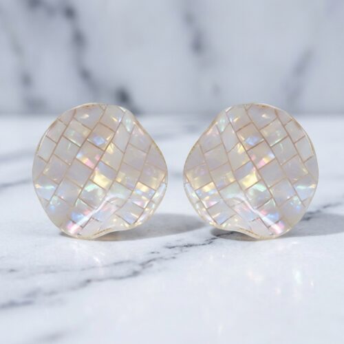 Party-Wear-White-Earrings