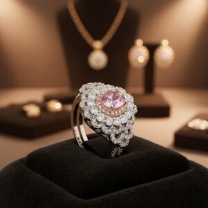 Pink Pearl Ring