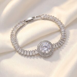 Party-Wear-Silver-Bracelet